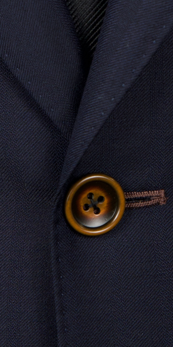 Blue on Blue Stripe Wool Suit