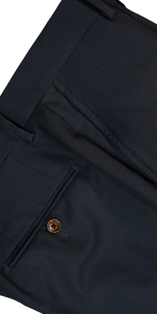 Oxford Blue Gingham Suit