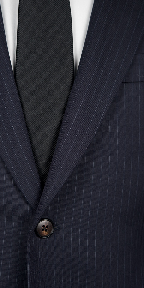 Blue Small Pinstripe Suit