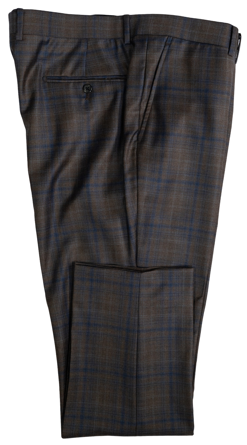 Walnut Glen Plaid Wool Suit
