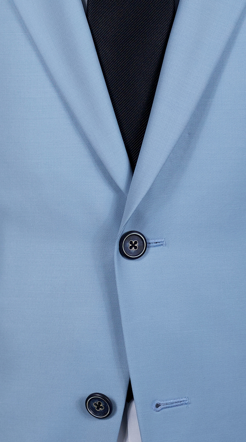 Powder Blue Twill Suit