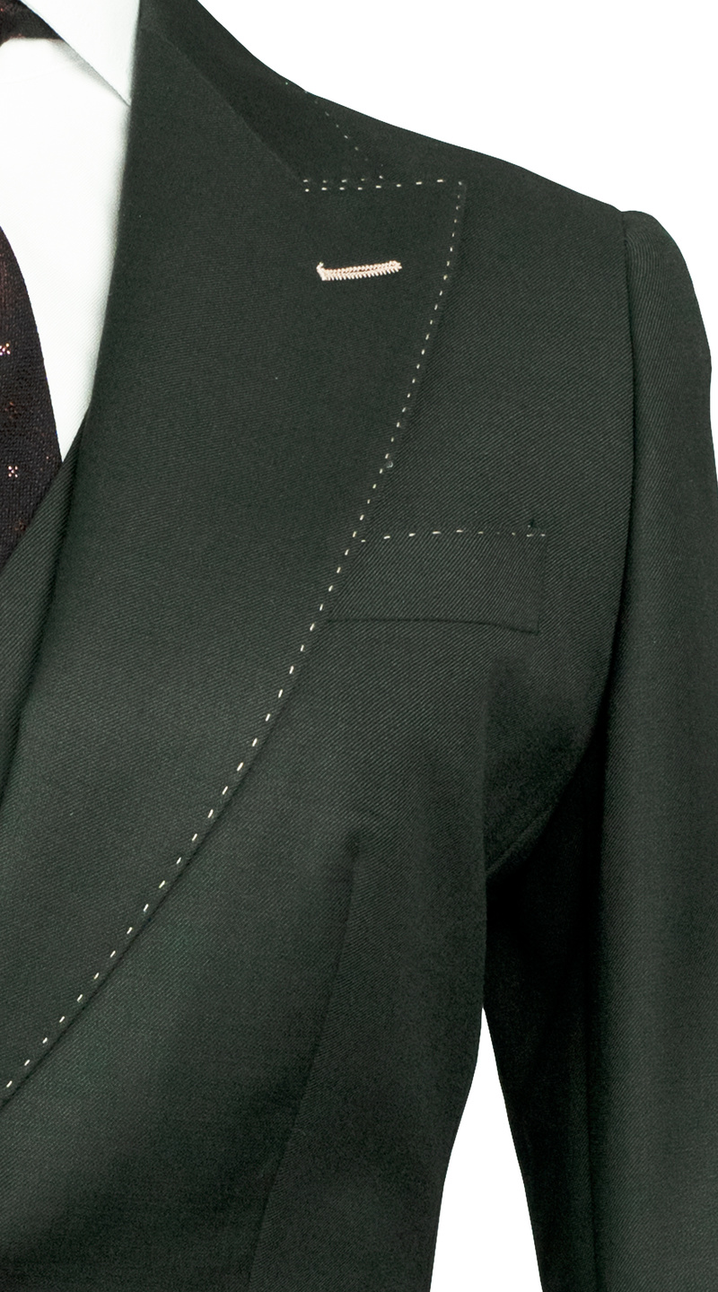 Sage Green Wool Suit