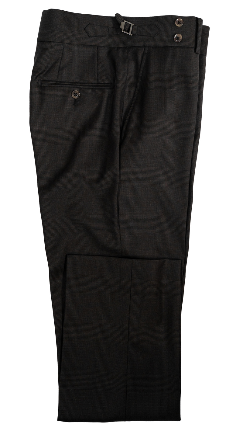 Dark Chocolate Glen Plaid Suit