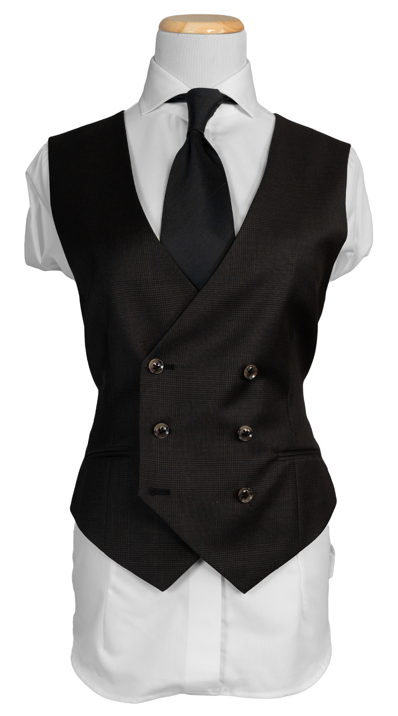 Dark Chocolate Glen Plaid Suit