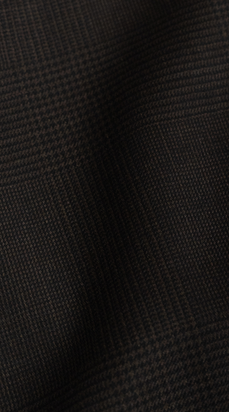 Dark Chocolate Glen Plaid Suit