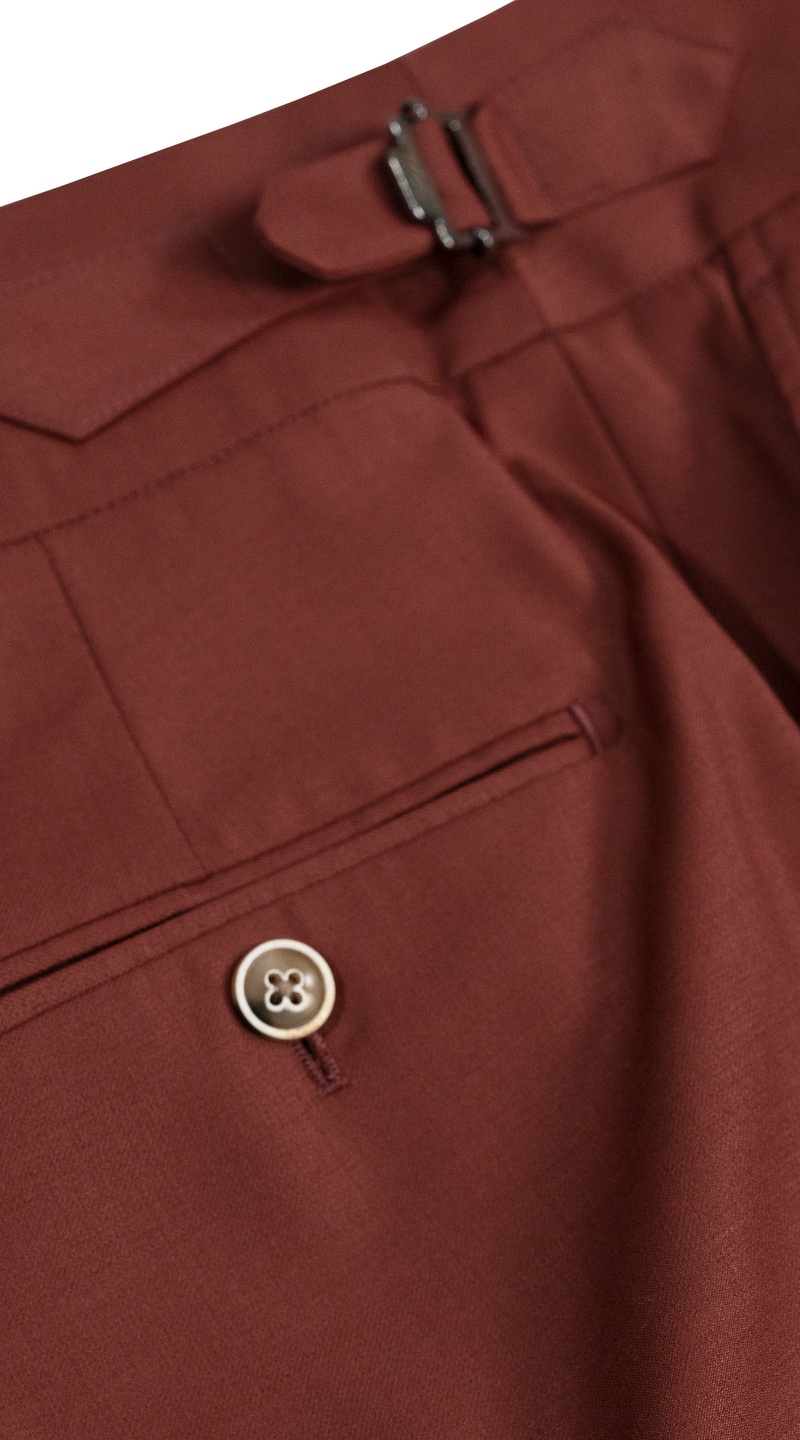 Complet Laine Twill Cacao