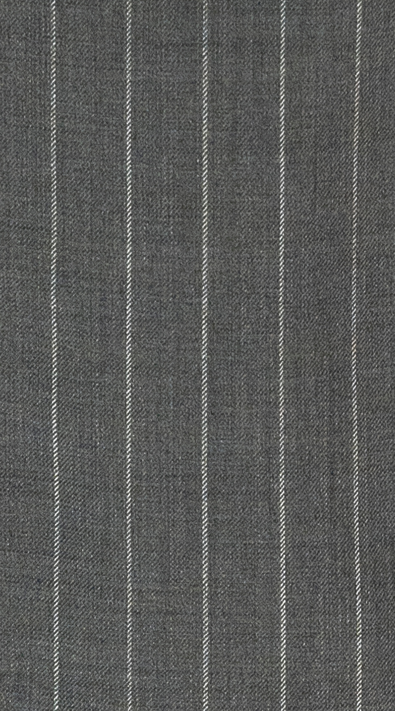 Complet Rayures Gris Charbon