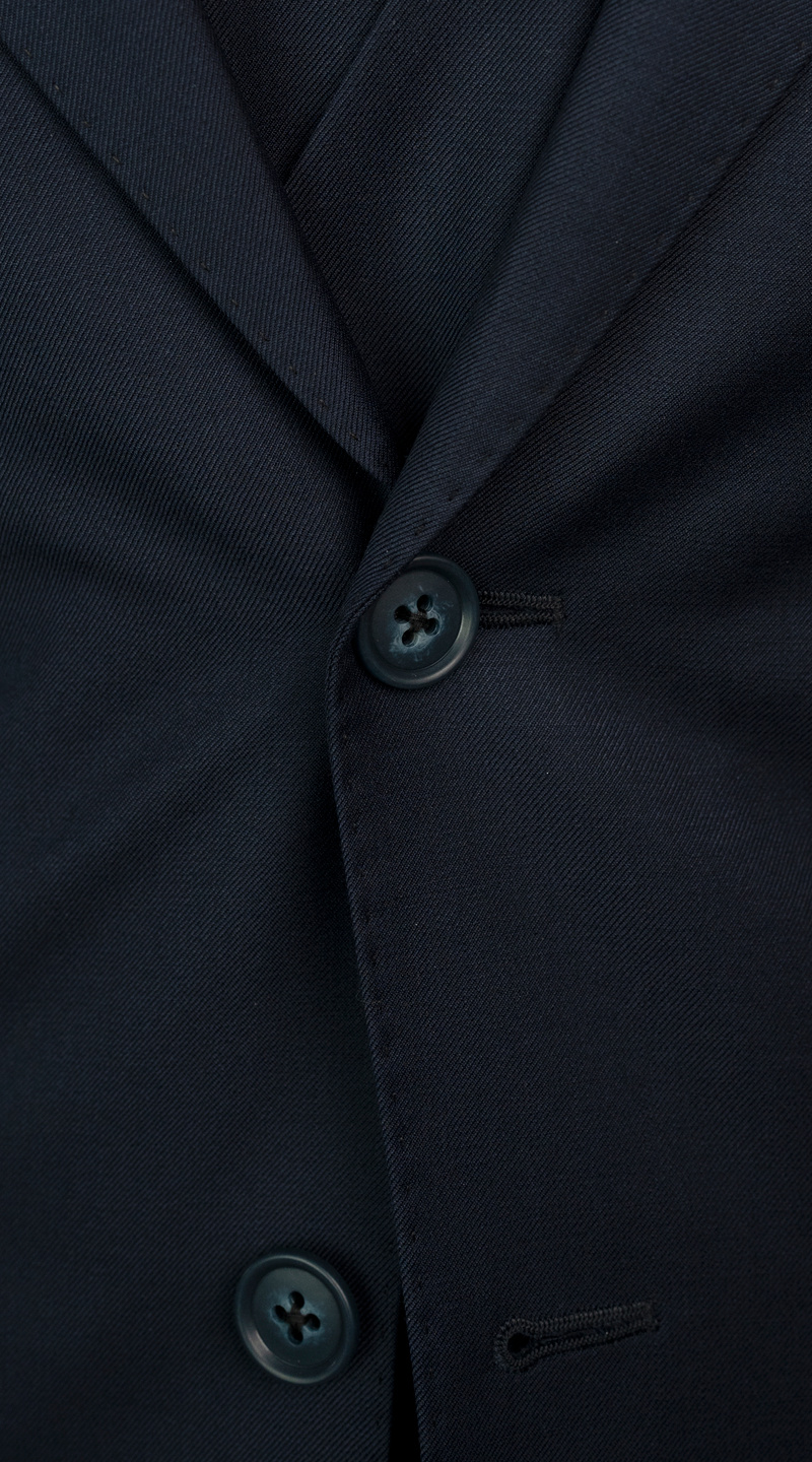 Midnight Blue Twill Suit