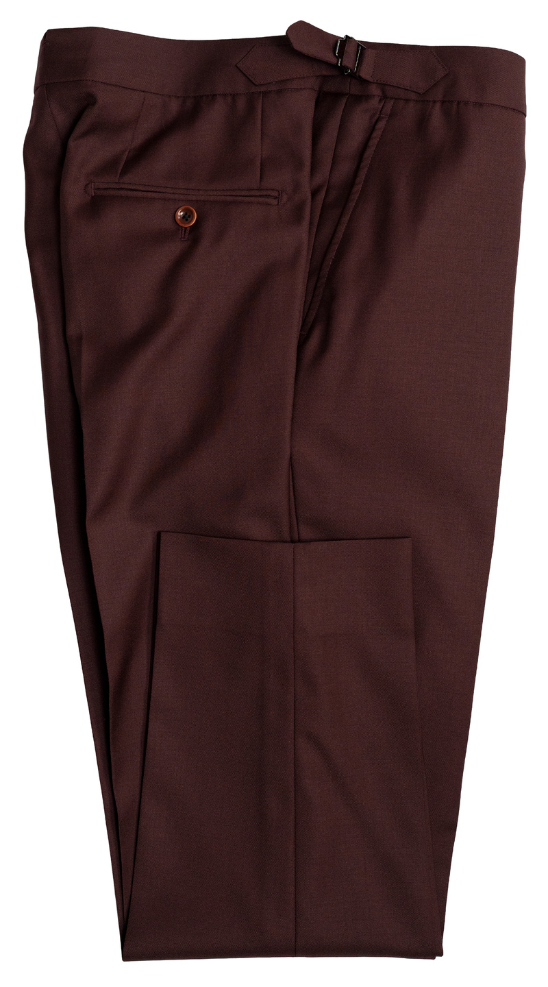 Mulberry Red Three-Piece Suit