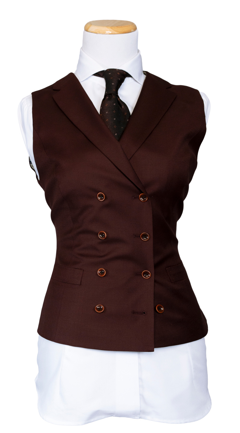 Mulberry Red Three-Piece Suit