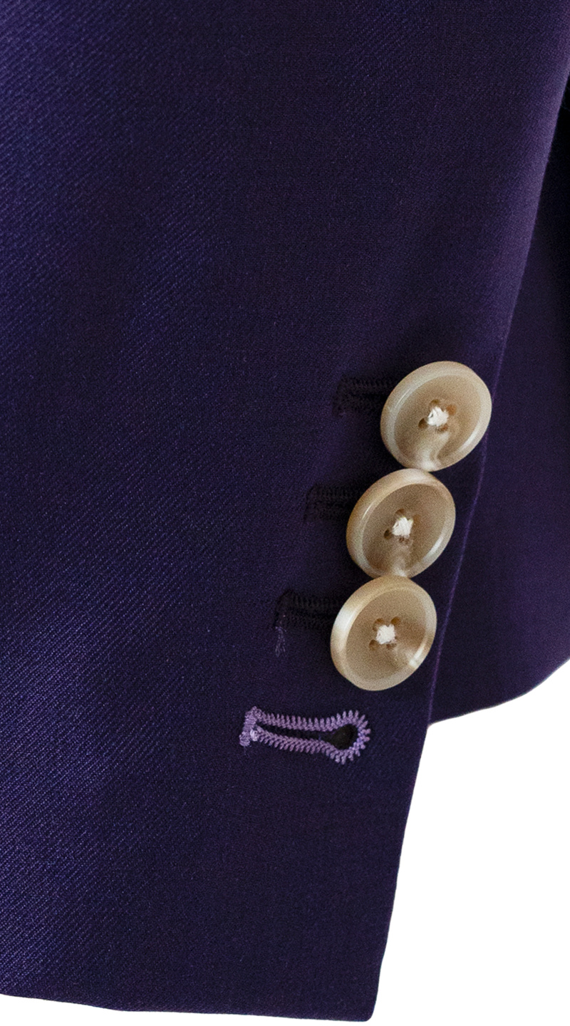 Amethyst Purple Double-Breasted Suit