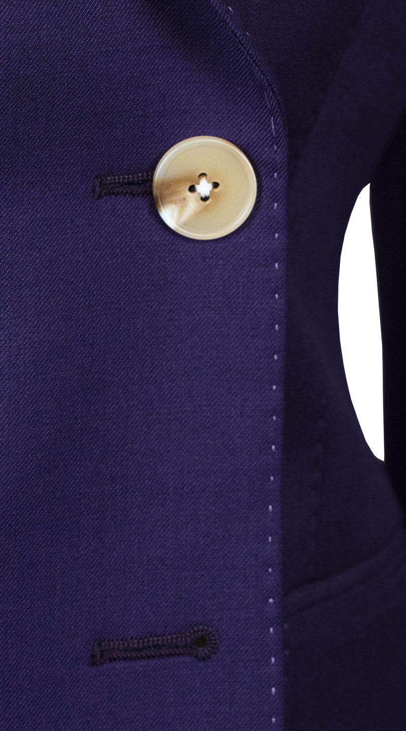 Amethyst Purple Double-Breasted Suit