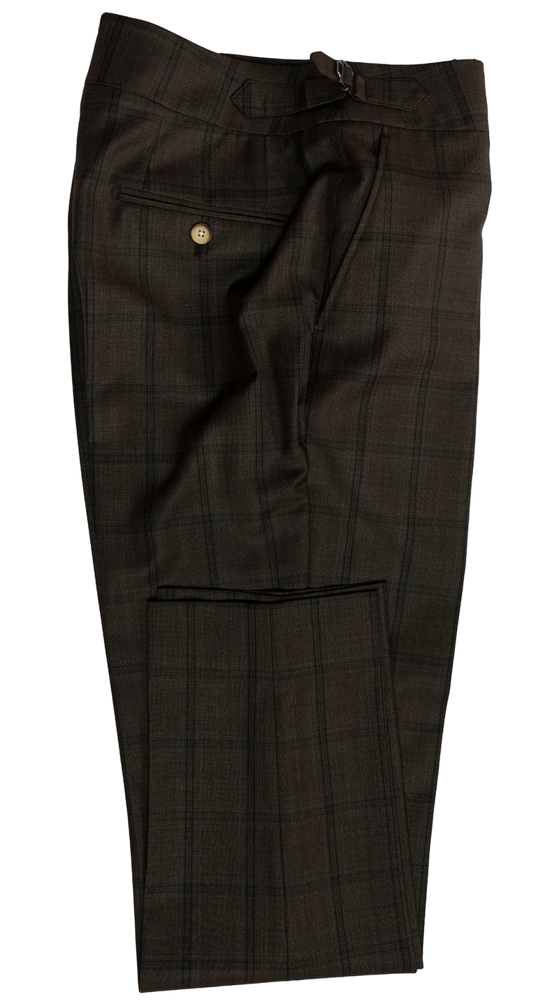 Walnut Glen Plaid Wool Suit