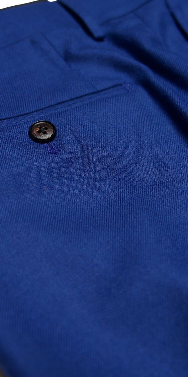 Egyptian Blue Wool Suit