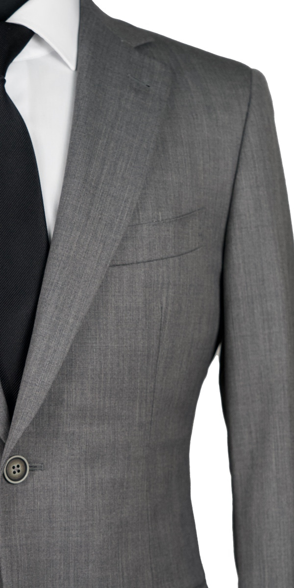 Steel Gray Wool Suit