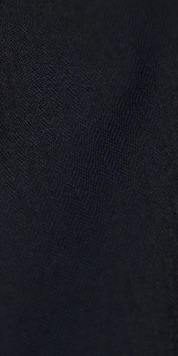 Midnight Blue Micro-Herringbone Wool Suit