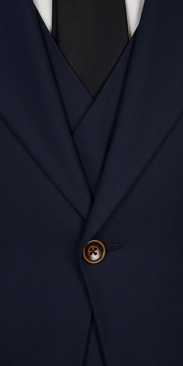 Oxford Blue Birdseye Wool Suit