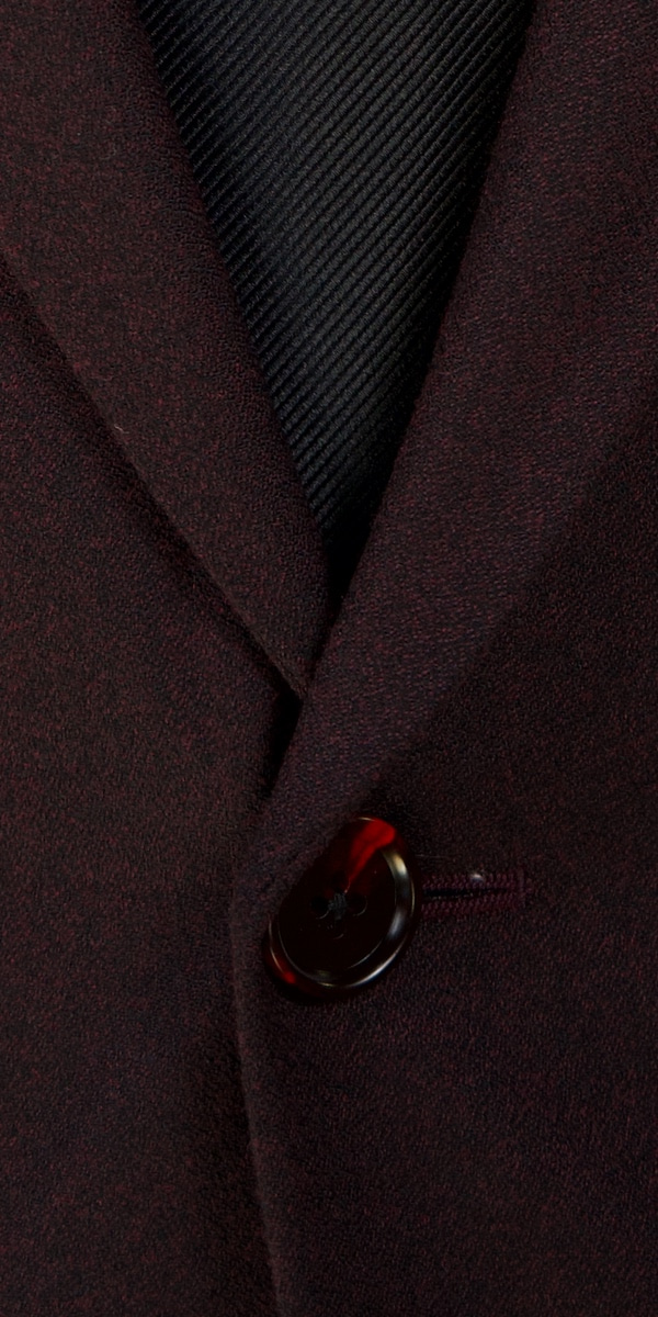 Raisin Melange Wool Suit