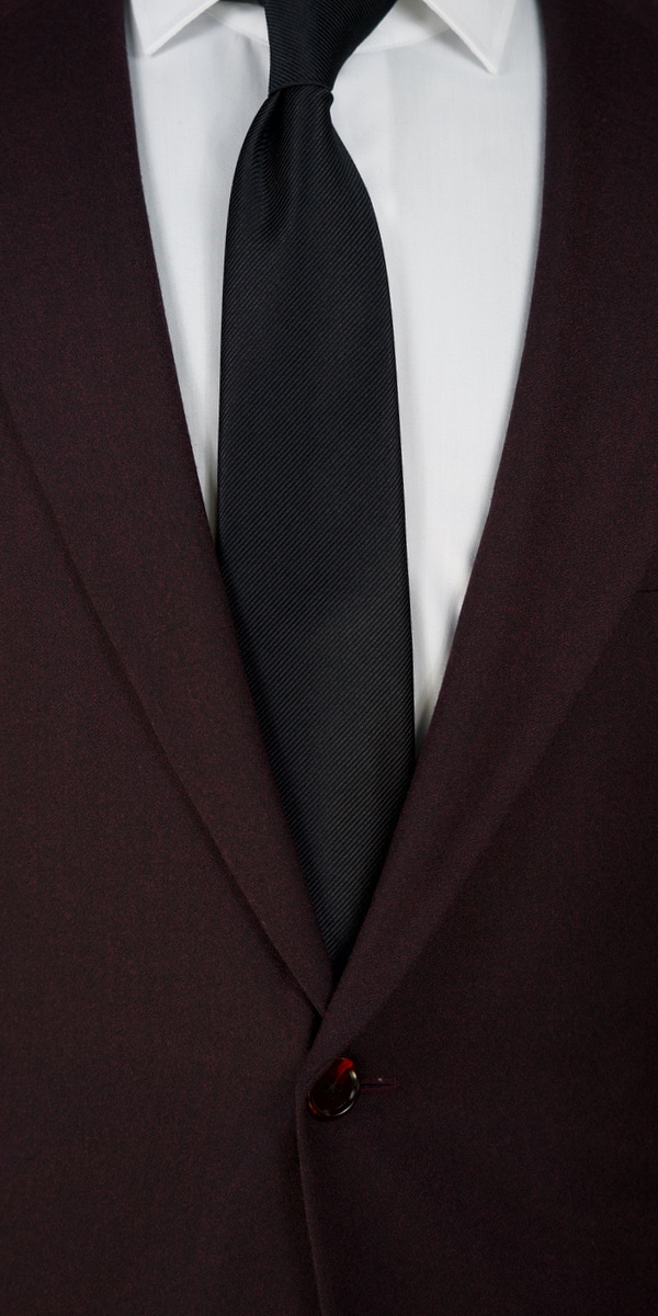 Raisin Melange Wool Suit