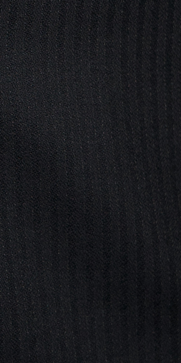 Black on Black Stripe Wool Suit