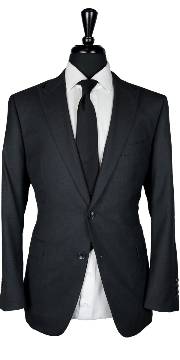 Charcoal Wool Suit