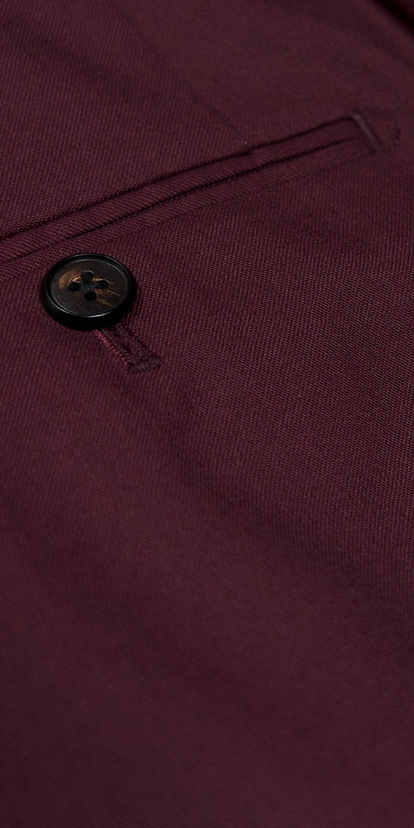 Complet bleu birdseye en laine