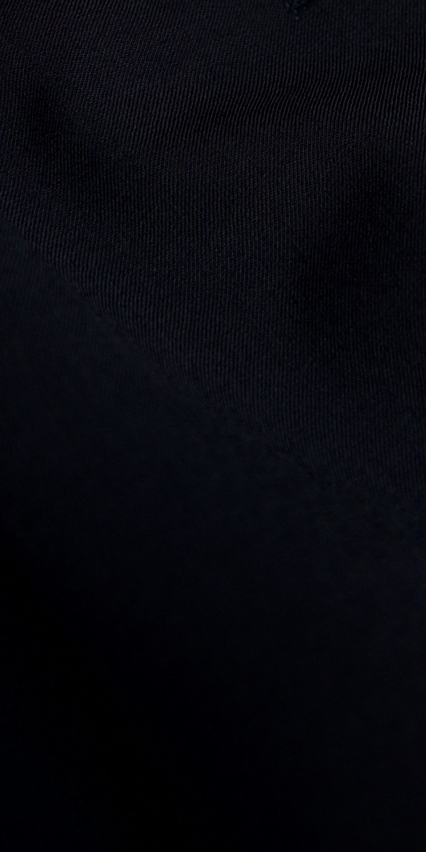 Silky Black Wool Suit