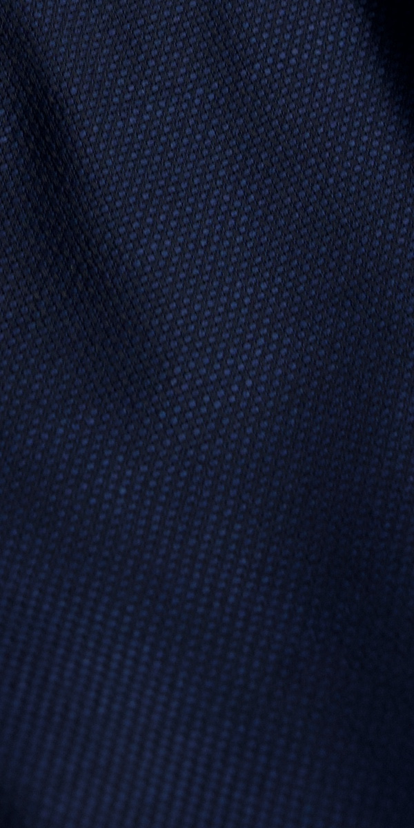 Tuxedo Croisé Birdseye Bleu