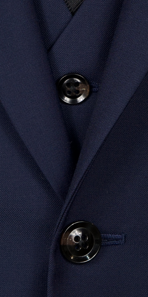 Midnight Blue Twill Wool Suit