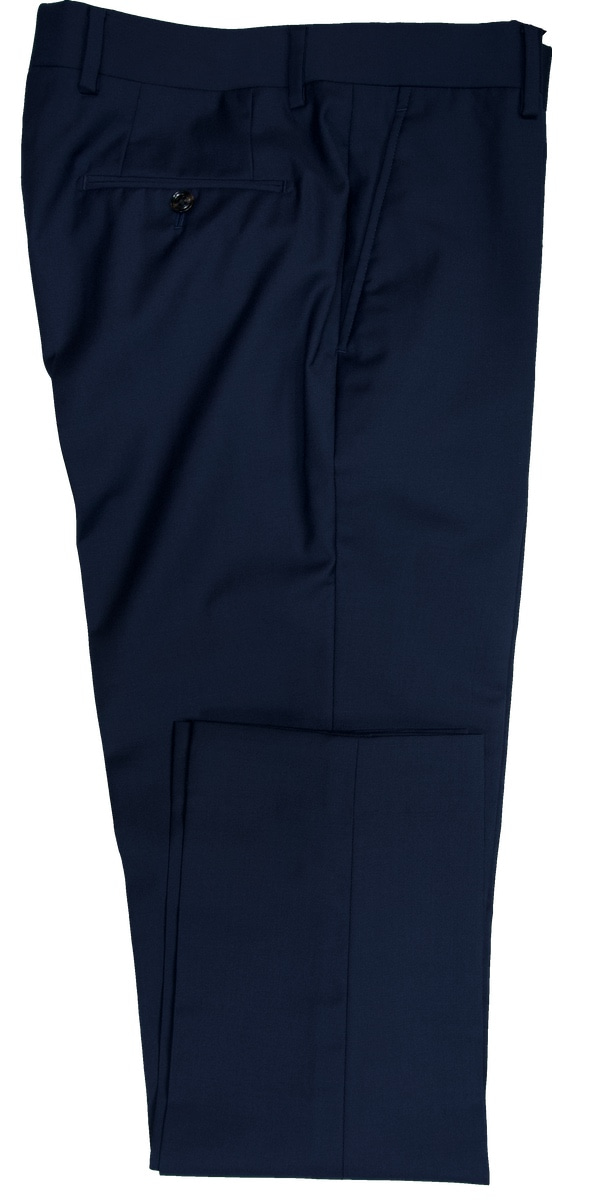 Midnight Blue Twill Wool Suit