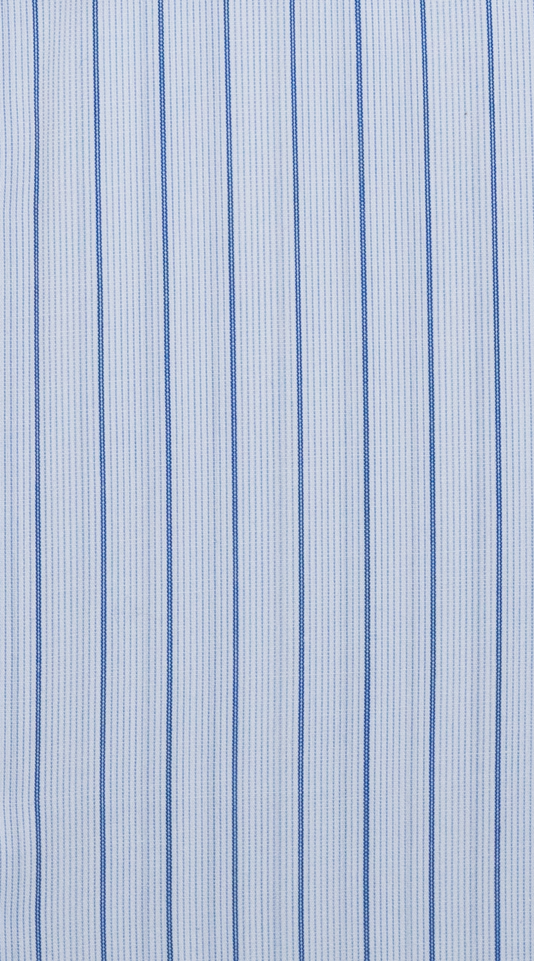 Chemise Habillée Blanche Rayures Bleues