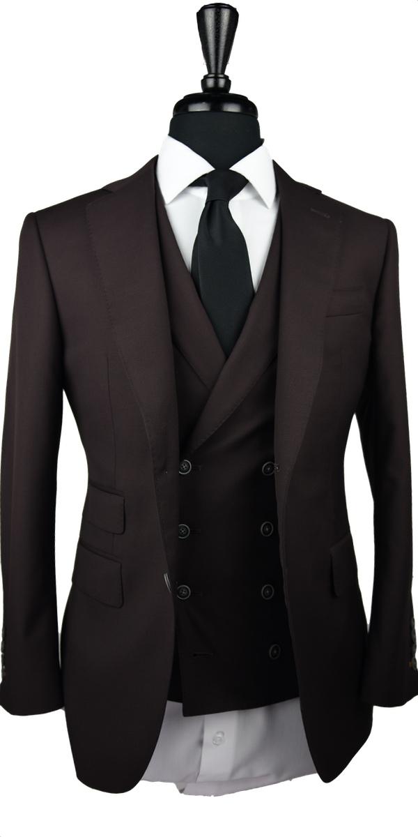 Brown Wool Suit