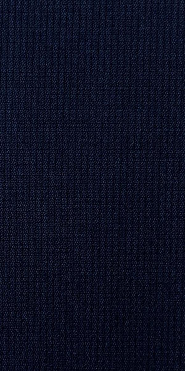 Navy Blue Textured Wool Suit