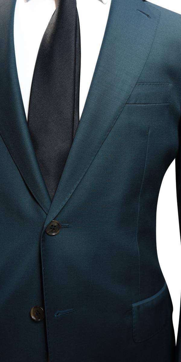Emerald Green Wool Suit