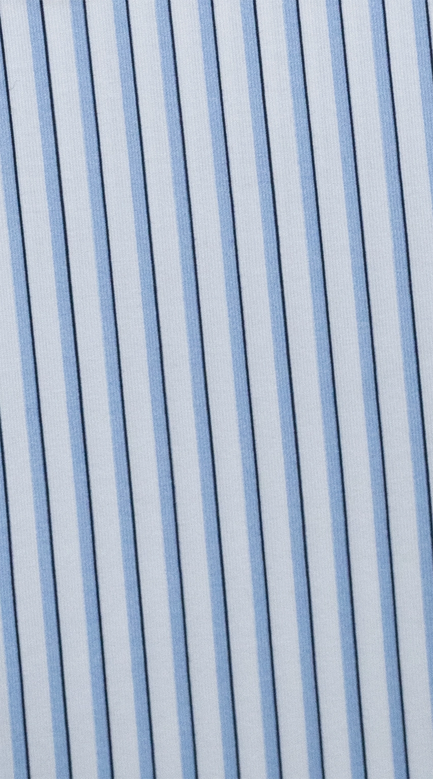 Blue Stripe Stretch Dress Shirt