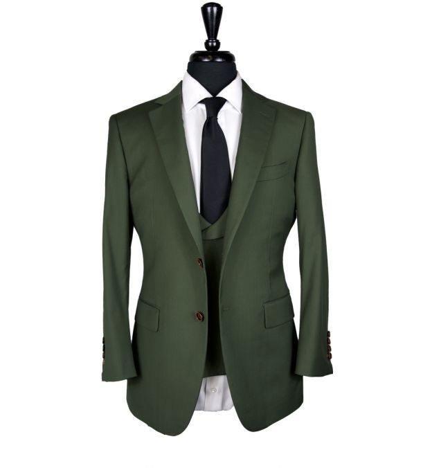 Olive Green Suit