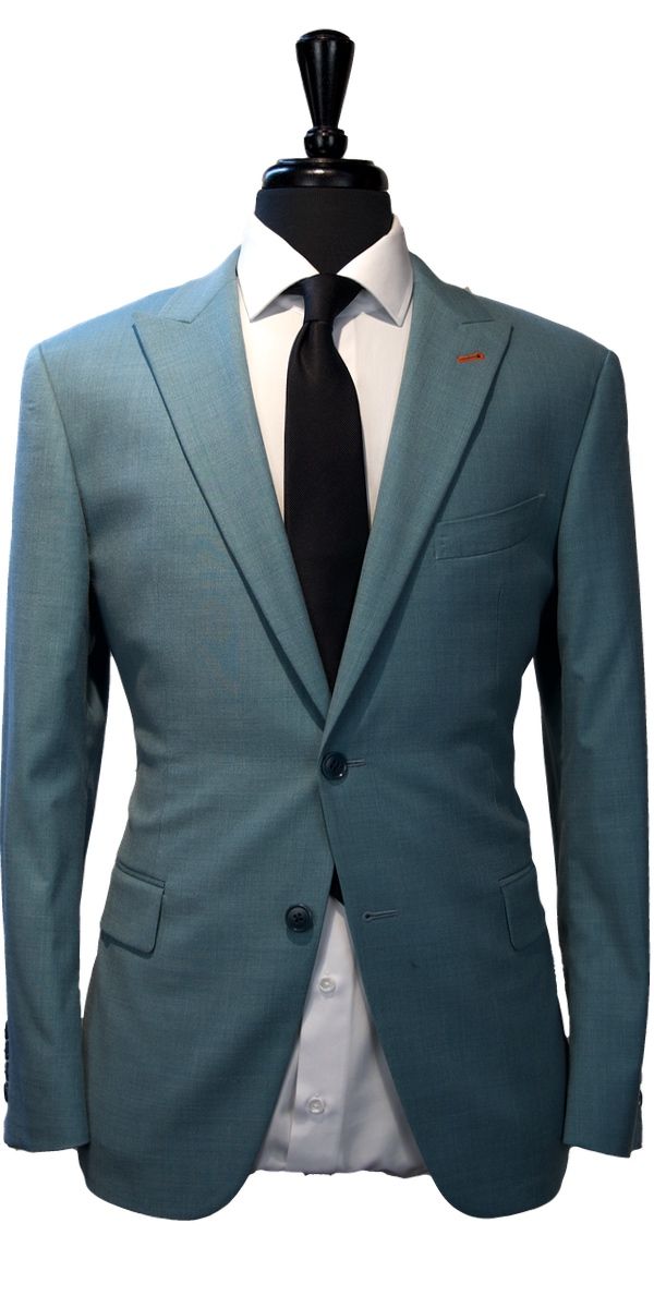 Mint Green Wool Suit