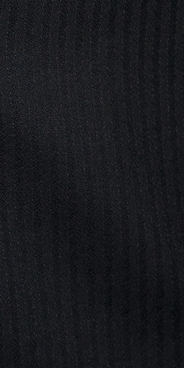 Black on Black Stripe Wool Suit