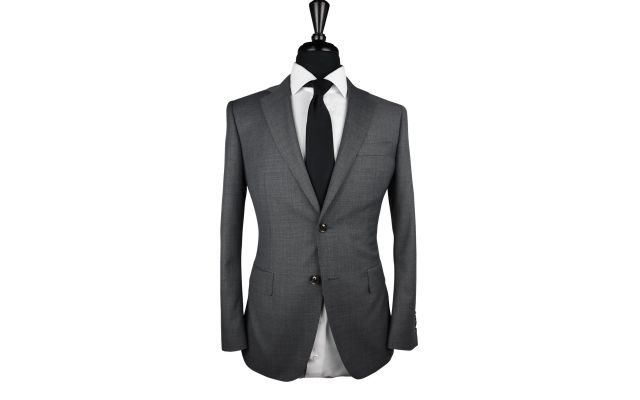 Dark Grey Wool Suit
