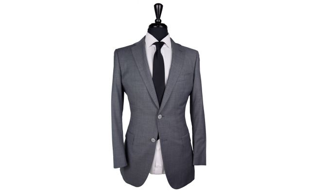 Seal Gray Wool Suit