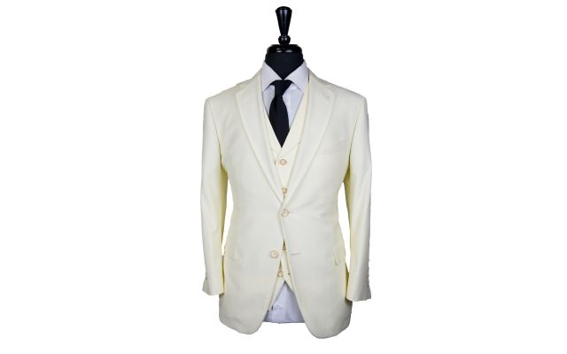 Pearl White Suit