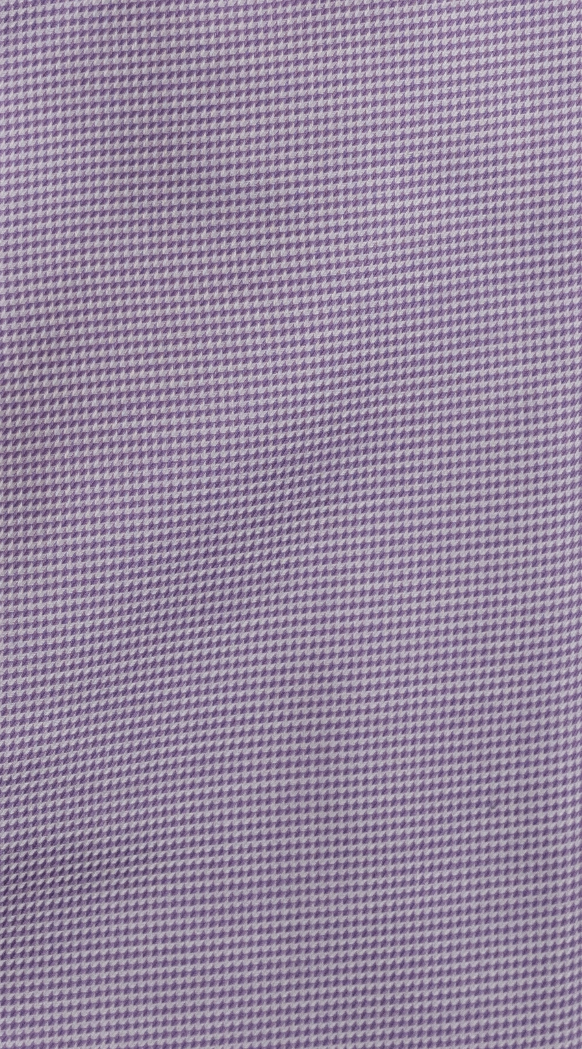 Lavender Microcheck Dress Shirt