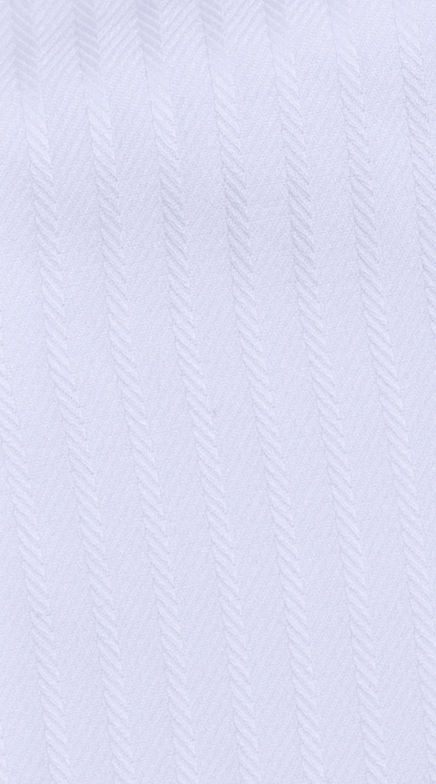 White Herringbone Stripe Dress Shirt