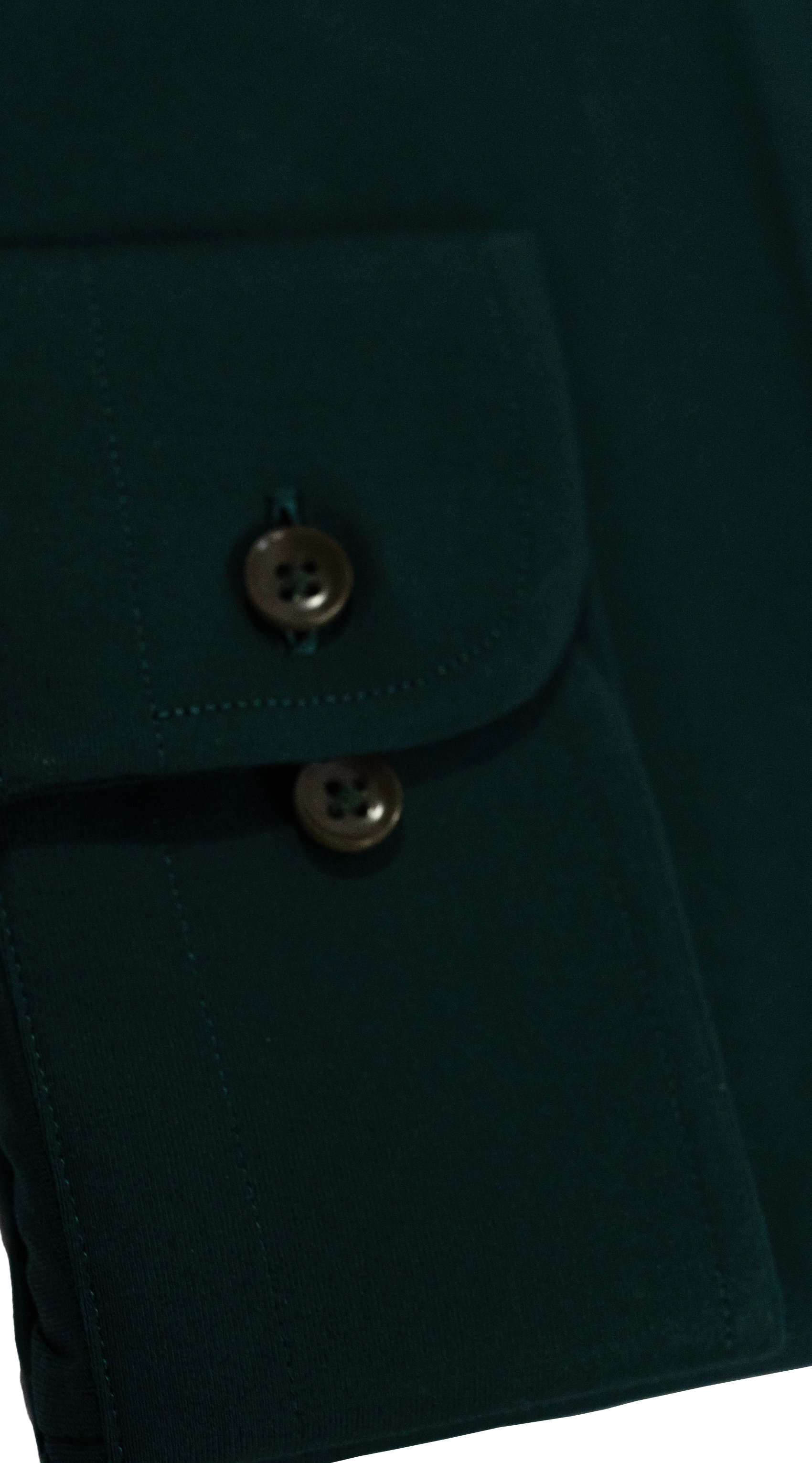 Chemise Habillée Stretch Vert Foncé