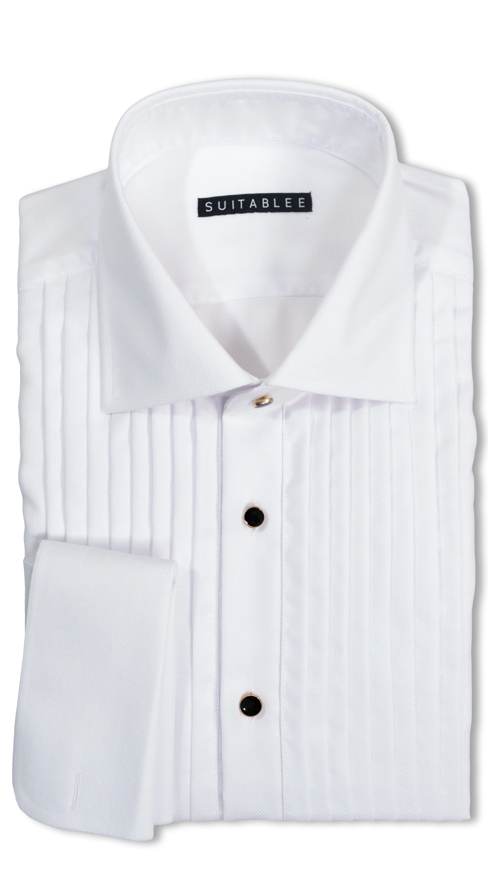 Chemise Soirée Blanc Diamant