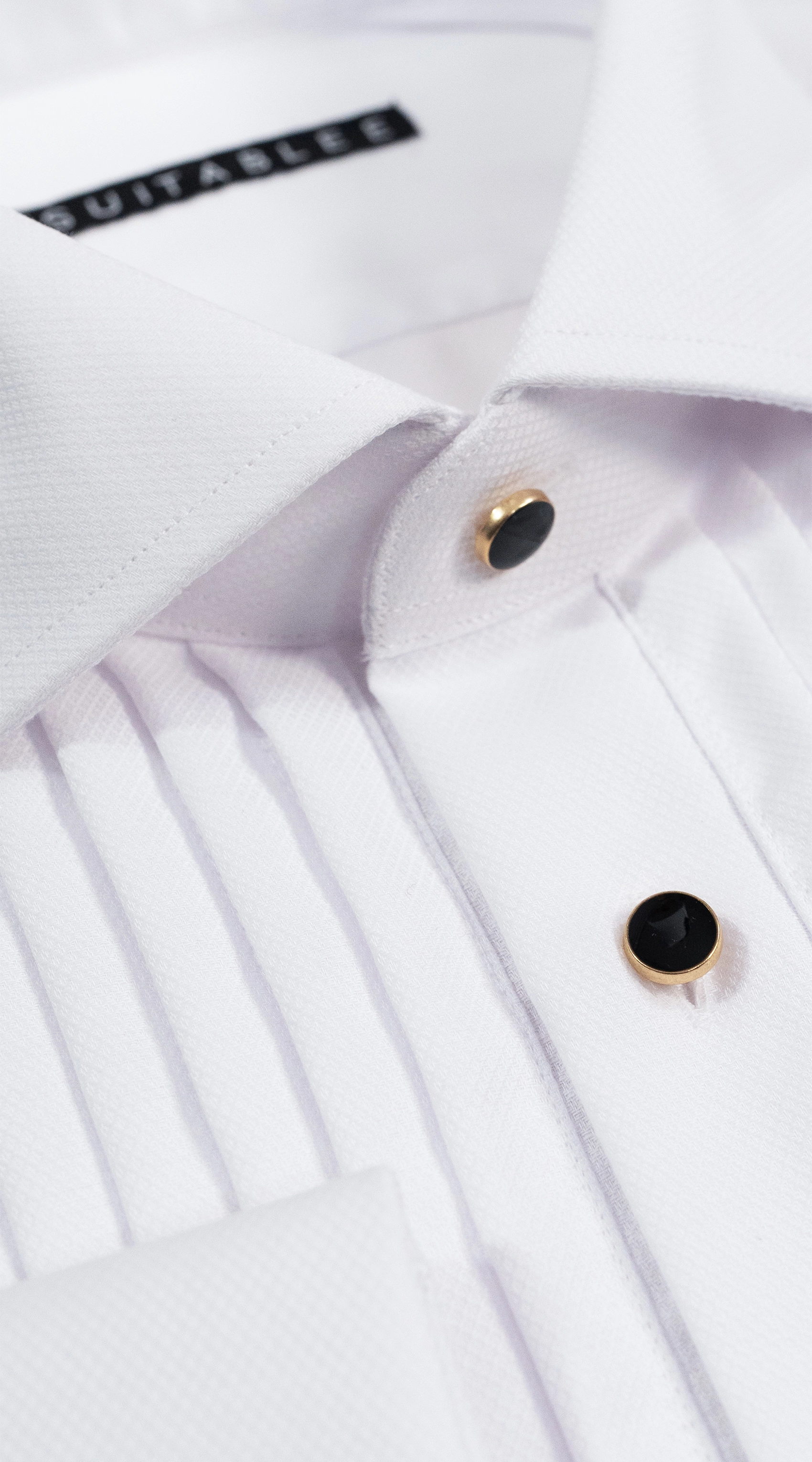 Chemise Soirée Blanc Diamant