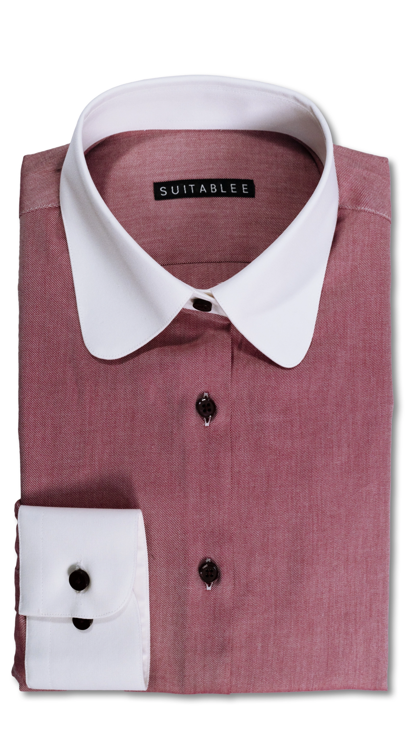 Chemise Habillée Rose Poudré