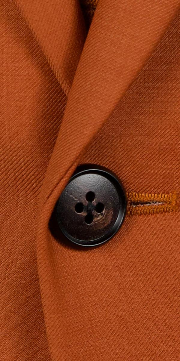 Orange Wool Suit