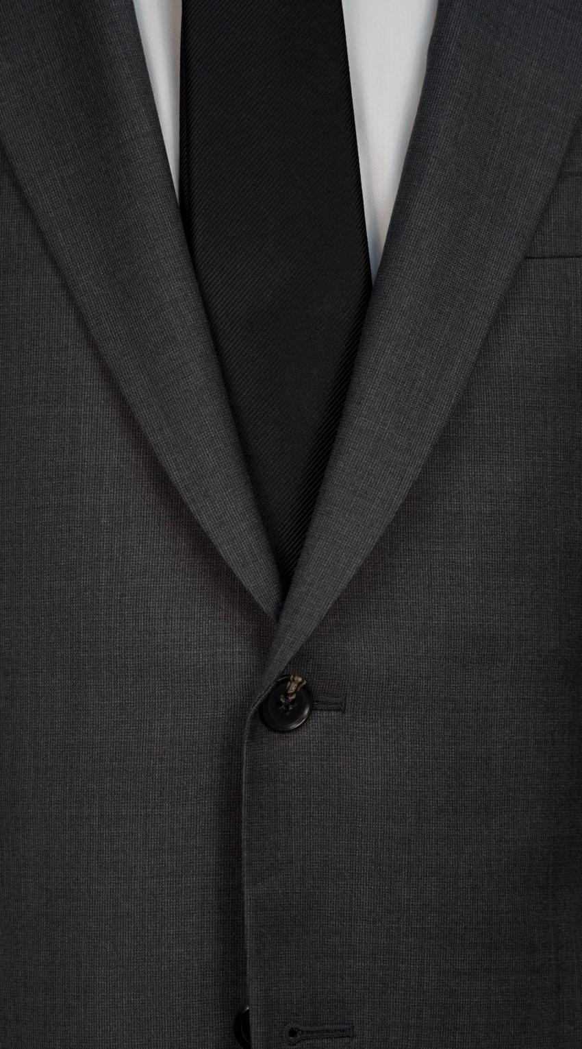 Charcoal Rivington Wool Suit