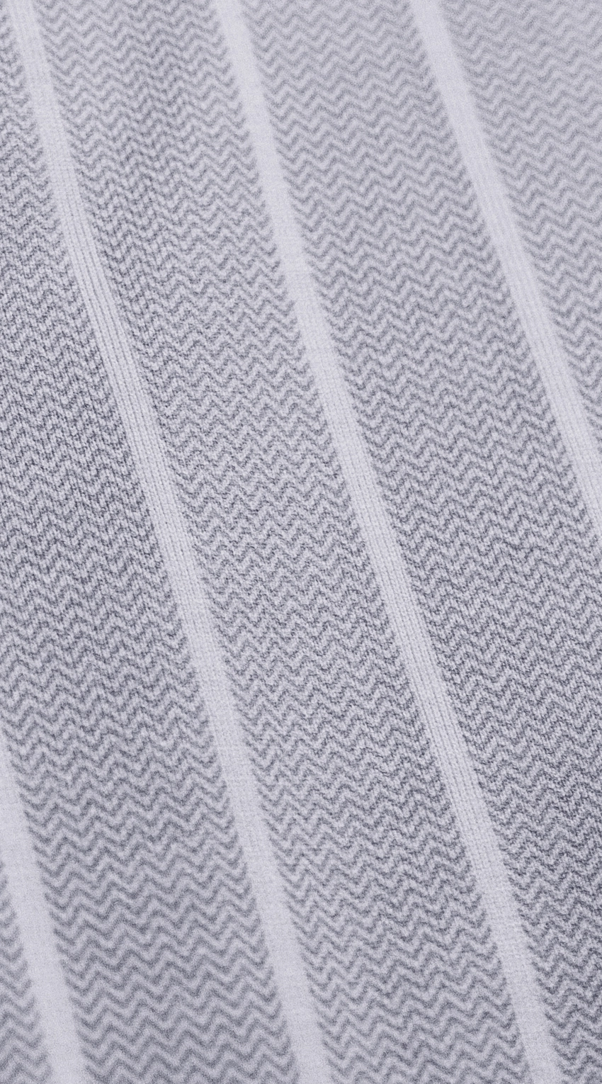 Chemise Habillée Rayures Gris Herringbone 